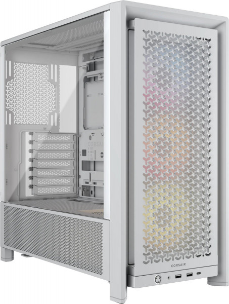 CORSAIR Geh Midi FRAME 4000D RS ARGB Mid-Tower, White