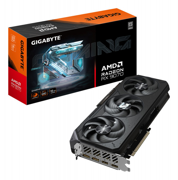 Gigabyte Radeon RX9070 Gaming OC 16GB GDDR6 2xHDMI 2xDP