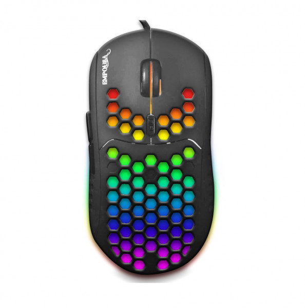 INCA Gaming Maus IMG-346 6400 DPI, RGB, 6 Tasten, USB,