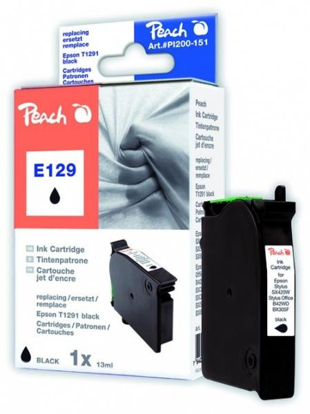 Peach PI200-151 Tintenpatrone Schwarz 11,5 ml 520 Seiten