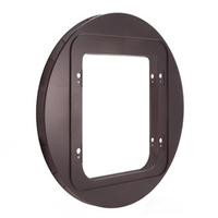 SEGULA SureFlap Haustierklappe Montageadapter, braun