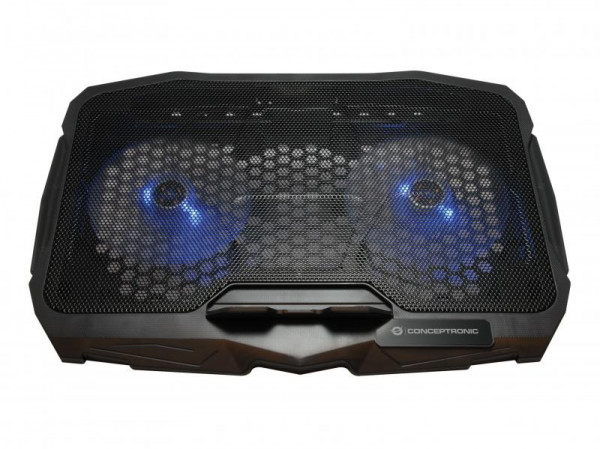 CONCEPTRONIC 2-Fan Cooling Pad (17.0")/ Ergonomisch