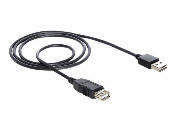 USB Verl. Delock A -> A St/Bu 2.00m sw Easy USB