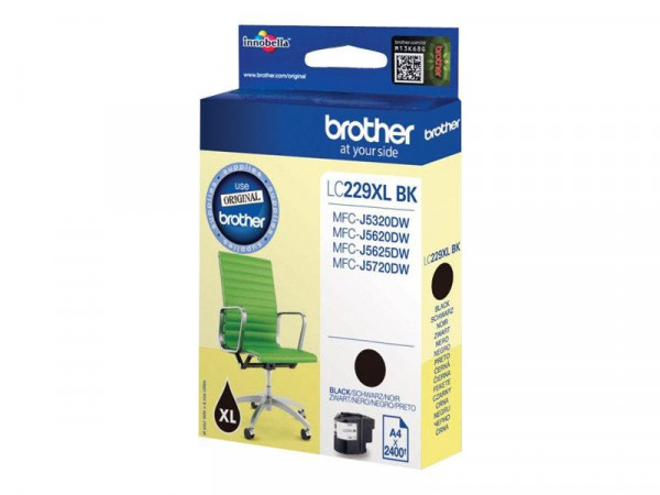 Patrone Brother LC-229XLBK MFC-J5620DW/J5625DW/J5720DW