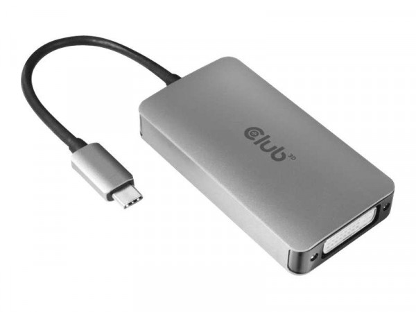 Club3D Adapter USB 3.1 Typ C > DVI-I aktiv St/Bu