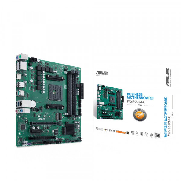 Mainboard ASUS PRO B550M-C/CSM (AMD,AM4,DDR4,mATX)