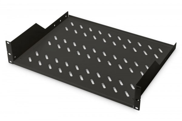 DIGITUS Fachboden 2HE 88x482x349mm bis 25KG schwarz