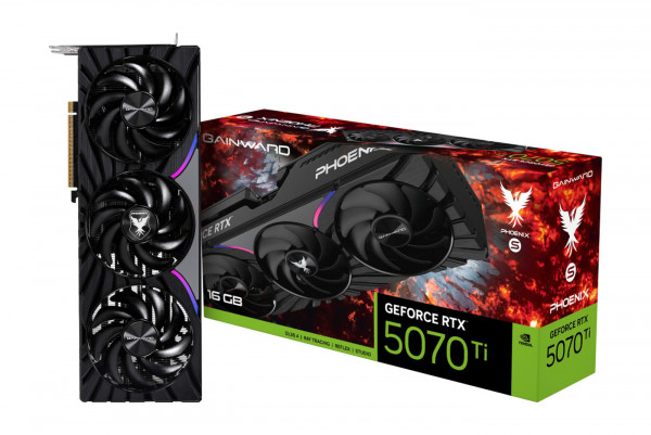 Gainward RTX5070Ti Phoenix-S 16GB GDDR7 HDMI 3xDP