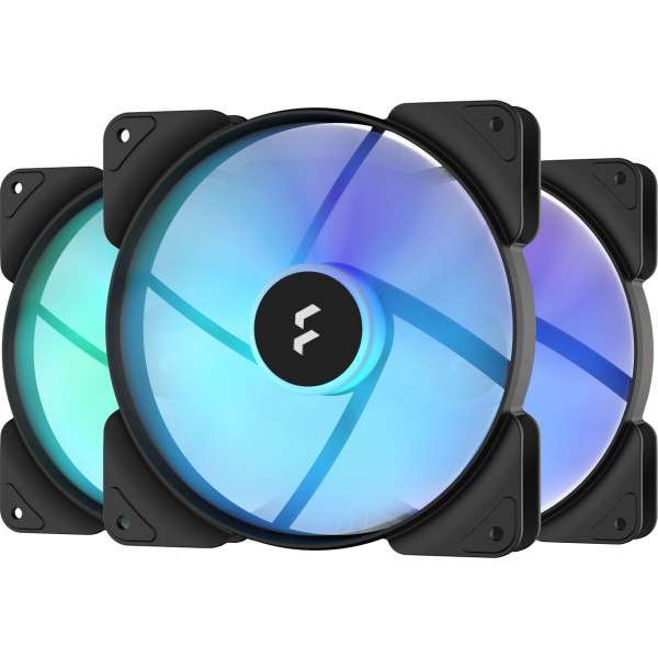 Lüfter FRACTAL-DESIGN Aspect 14 RGB PWM Black Frame 3-Pack