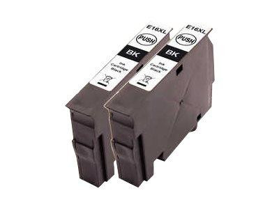 Peach TwinPack - 2er-Pack - 15 ml - High Capacity - Schwarz - Tintenpatrone (Alternative zu: Epson 1