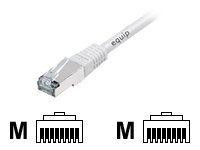 Equip Patchkabel Cat6A S/FTP 2xRJ45 1.00m weiß Cat7