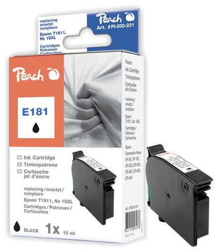 Peach 316383 Tintenpatrone Schwarz