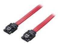 Equip Flachkabel SATA 6Gbps 1.00m m. Metallclip Polybeutel
