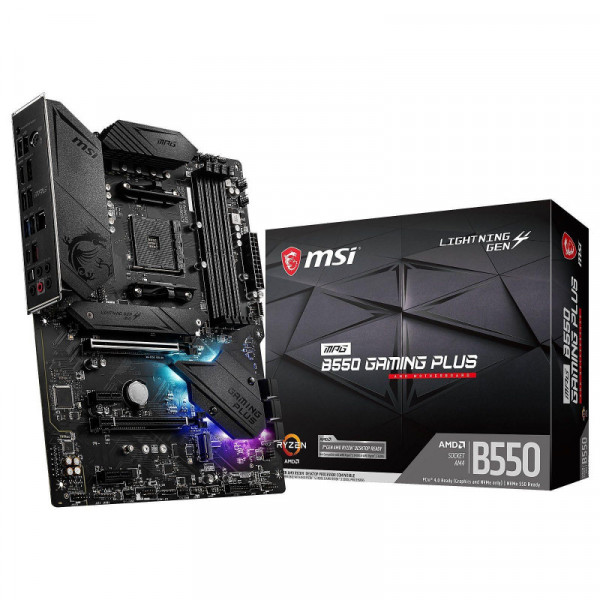 Mainboard MSI MPG B550 Gaming Plus (B550,AM4,ATX,AMD)