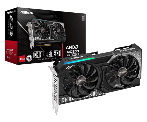 ASRock RX9060XT CL 16GO 16GB DDR6 HDMI/2xDP