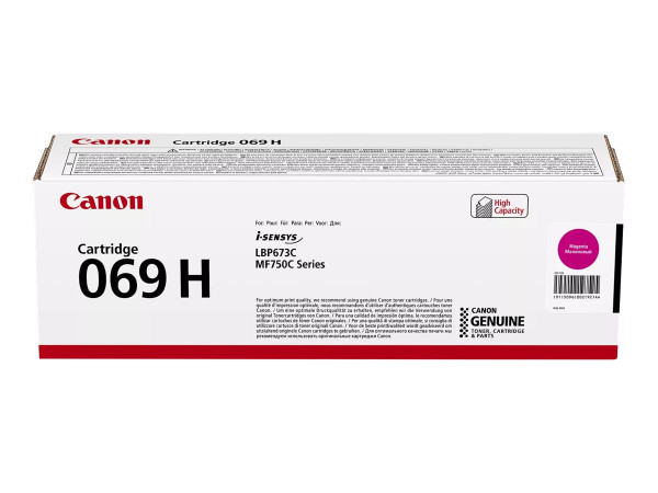 (B-Ware) Toner Canon 069H M magenta 5500 Seiten