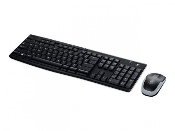 Logitech Wireless Keyboard+Mouse MK270 black retail