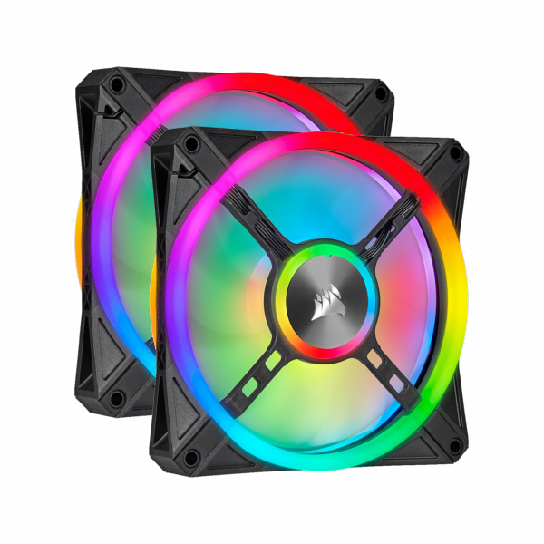 Lüfter CORSAIR 140*140*25 QL140 RGB Pro LED Fan, Dual Pa