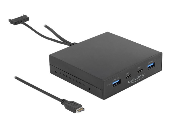 (B-Ware) DELOCK 3.5 USB" 3.2 Gen 2 Front Panel 2 x USB-C + 2 x USB-A