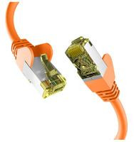 EFB CAT6a ORANGE 0,15m Patchkabel S/FTP PIMF