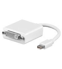 Goobay Adapter Mini-DP St / DVI-I (24+5) Bu, weiß, bulk