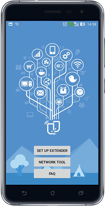 Einfache Installation mit der ASUS-Extender-App