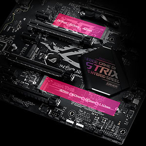 Zwei M.2 mit PCIe 3.0 x4