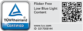 TÜV Rheinland-certified logo