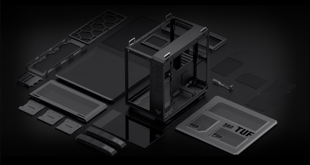 VOLLSTÄNDIG MODULARER AUFBAU