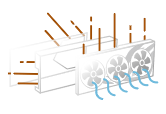 Belüftetes Exoskelett