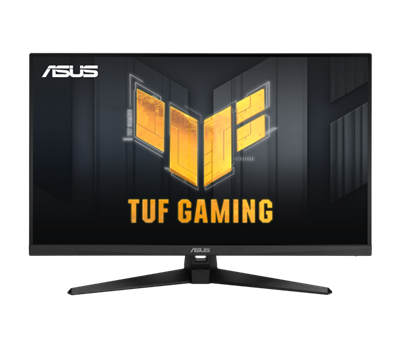 TUF Gaming VG32UQA1A Gaming Monitor - 31,5 Zoll 4K (3840 x 2160), Übertaktung auf 160 Hz (über 144 Hz), ELMB Sync, Freesync™ Premium, 1 ms (MPRT), Variable Overdrive, 120 % sRGB, DisplayHDR™ 400