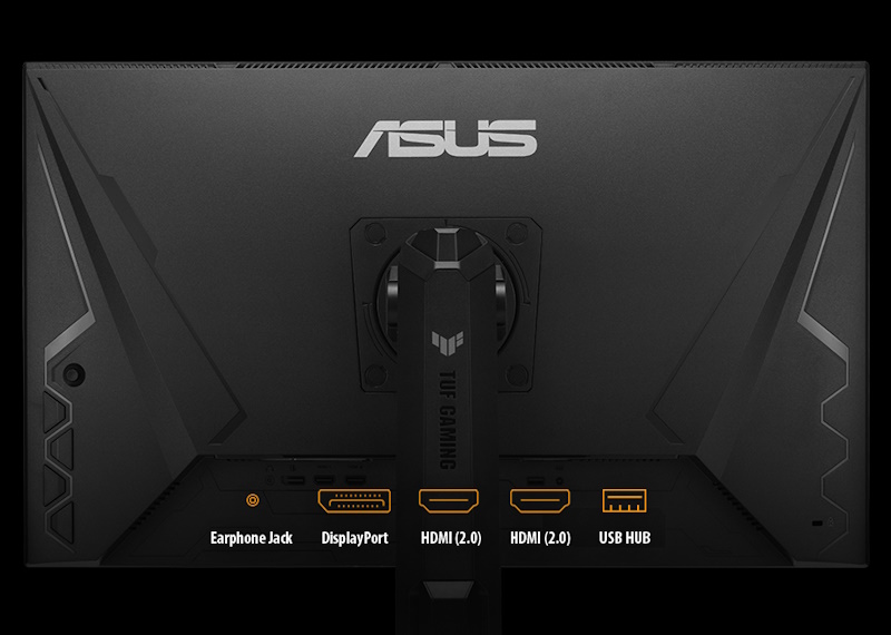 TUF GAMING VG27AQL3A - UMFANGREICHE ANSCHLUSSMÖGLICHKEITEN