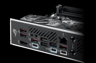 ZWEI THUNDERBOLT 4 TYPE-C® ANSCHLÜSSE