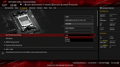 Mit AI Overclocking kannst du die Leistung automatisch optimieren.