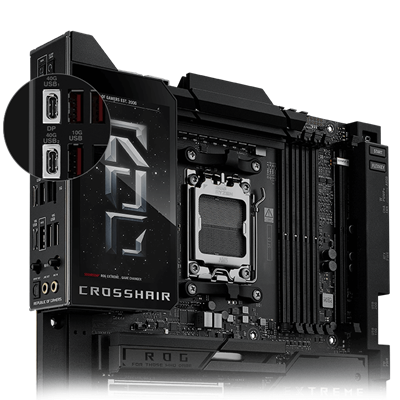 ZWEI USB4® TYPE-C®-ANSCHLÜSSE